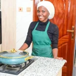 Betty Kitonga rainbow plate cake catering