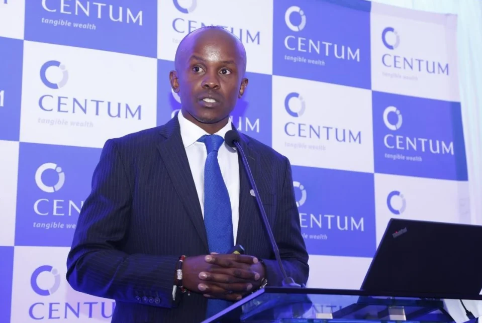 Centum Plc CEO James Mworia.