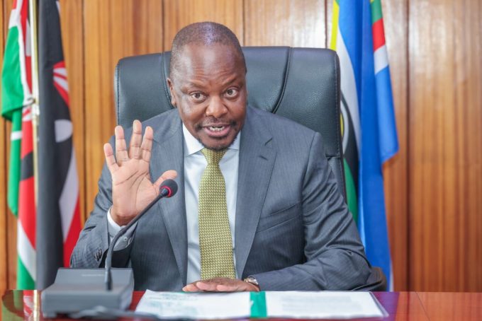 Kenya CS for Agriculture and Livestock Development Mutahi Kagwe