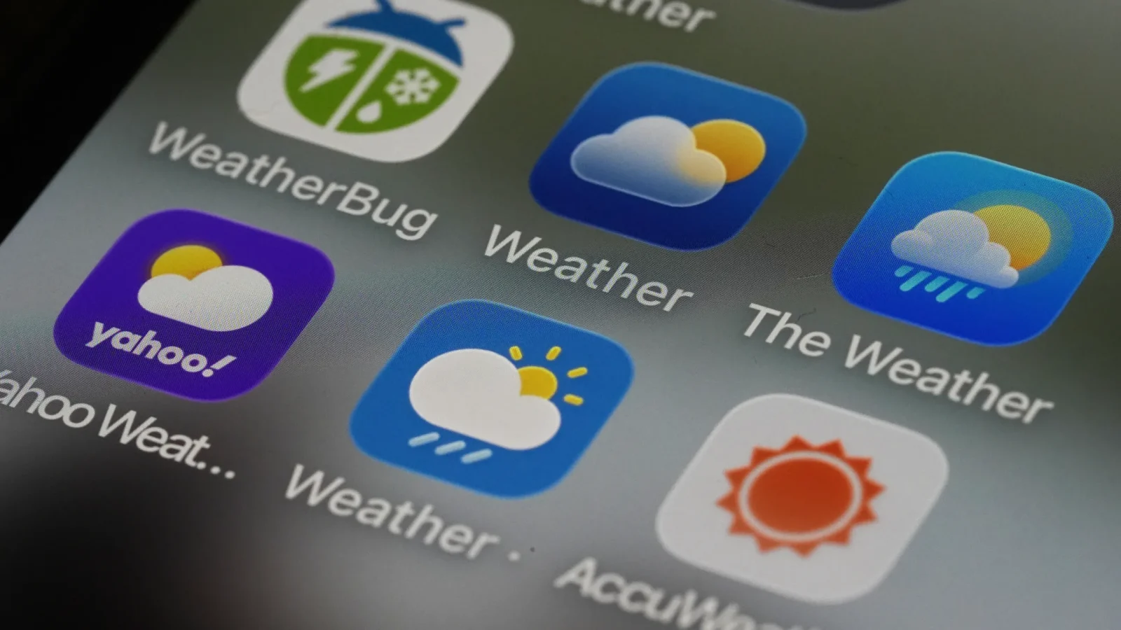 weather apps see