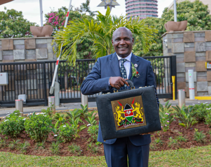 Treasury CS John Mbadi during a past budget reading