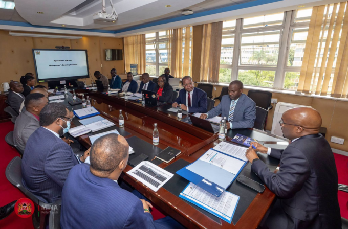 Interior PS Dr Raymond Omollo chairs the National Computer and Cybercrimes Coordination Committee (NC4).