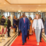 President William Ruto with Executive Vice-President of the European Commission, Henna Virkkunen