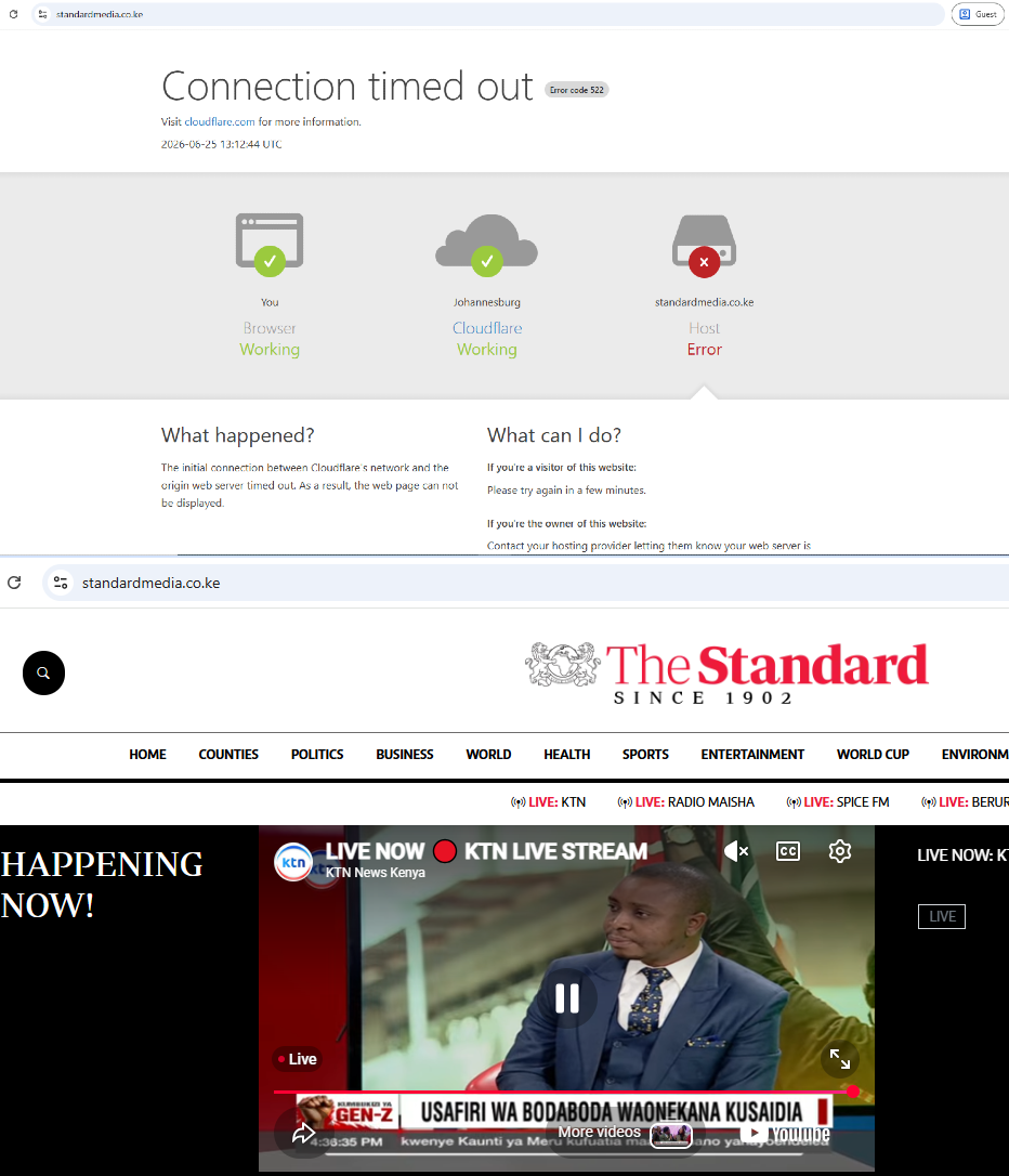 Protests - The Standard 