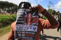 ebola protests nanyuki