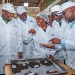 CS Mutahi Kagwe agriculture with Embu Governor