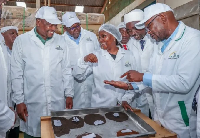 CS Mutahi Kagwe agriculture with Embu Governor