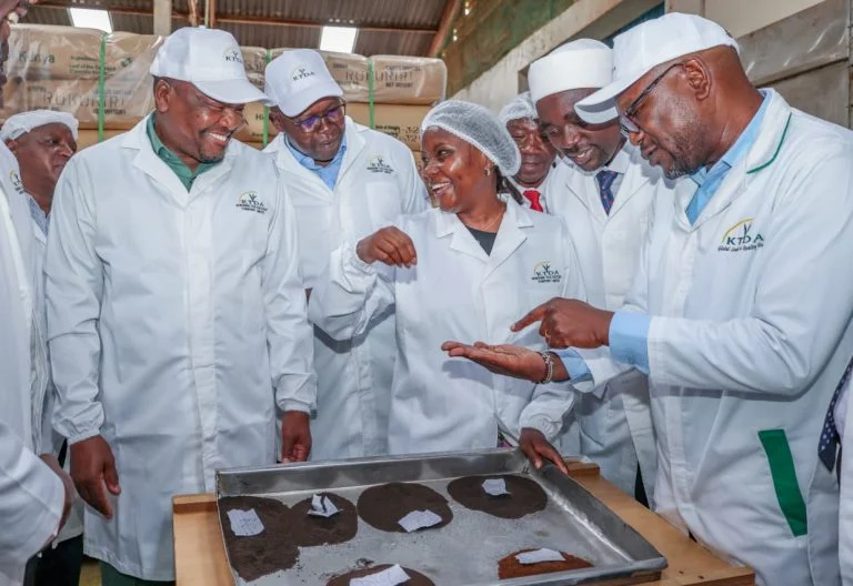 CS Mutahi Kagwe agriculture with Embu Governor