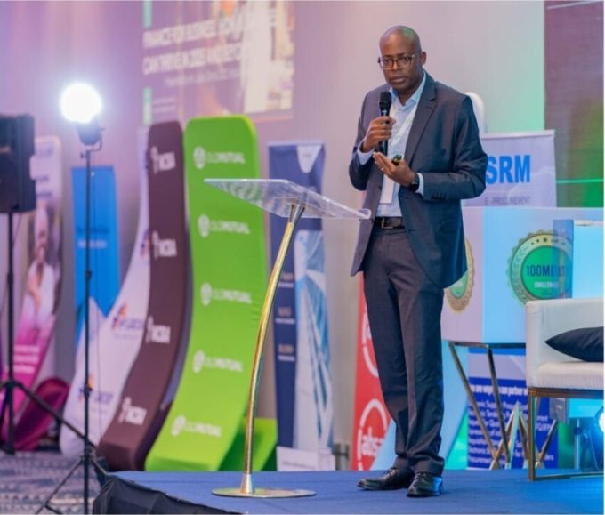 Faulu Microfinance Bank CEO Julius Ouma during a stakeholder engagement forum in Nairobi