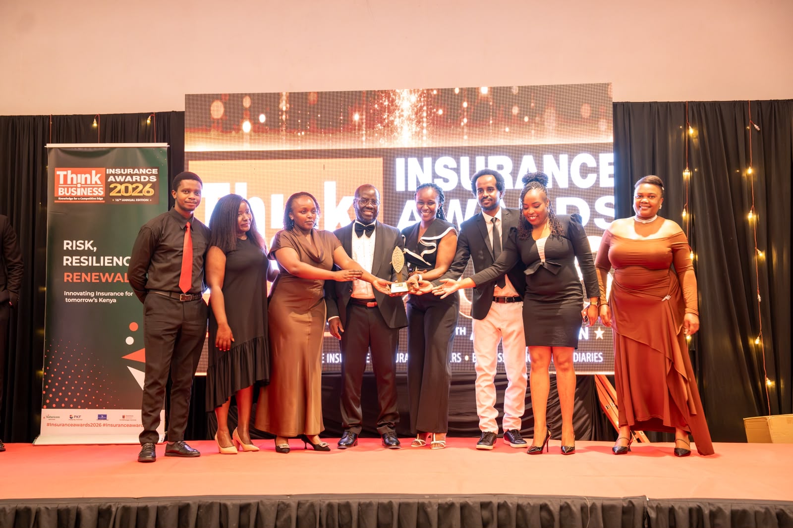 First Assurance won awards at the Think Business Awards in four different categories including Major Loss Award, Best Insurance Company in Sustainable CSR, Risk management Award and Best innovator in inclusive and emerging risks insurance