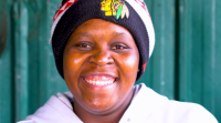 Florence Mumbi, also known as Mama Kuku, is a young mother from Kangemi whose life changed after receiving support through the NYOTA Programme.