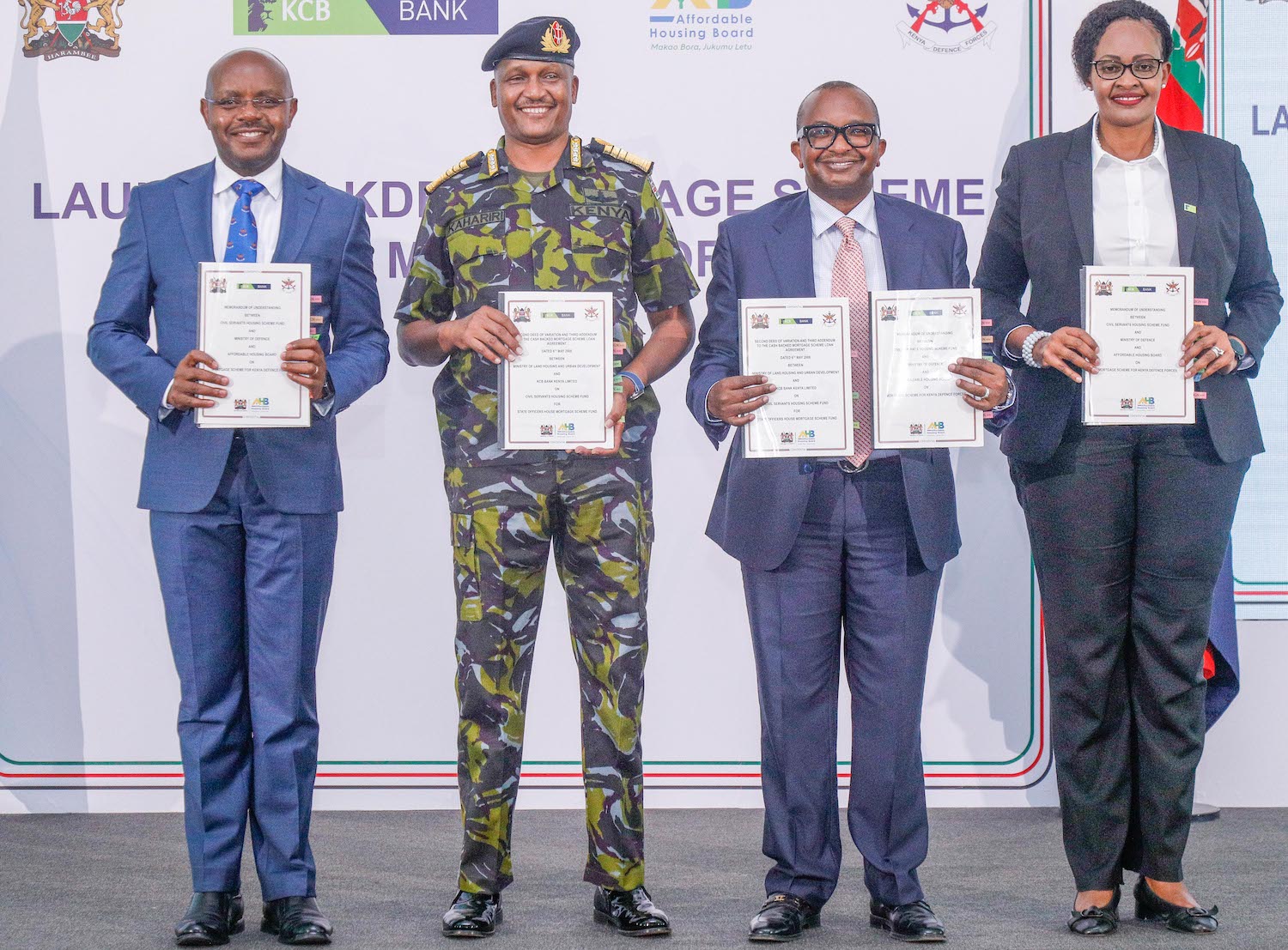 KCB KDF partnership