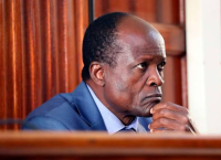 Ex-Migori Governor Okoth Obado during a court appearance