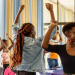 Creatives dancing. PHOTO/Sanara
