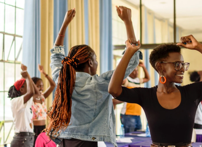 Creatives dancing. PHOTO/Sanara