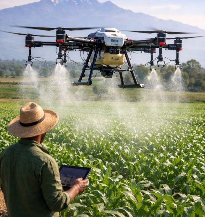 Using drones in farming - Kenya
