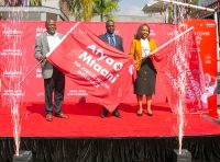 Jubilee Health Insurance Chief Executive Officer Njeri , IRA Chief Executive and another senior official during launch of the new insurance premium model