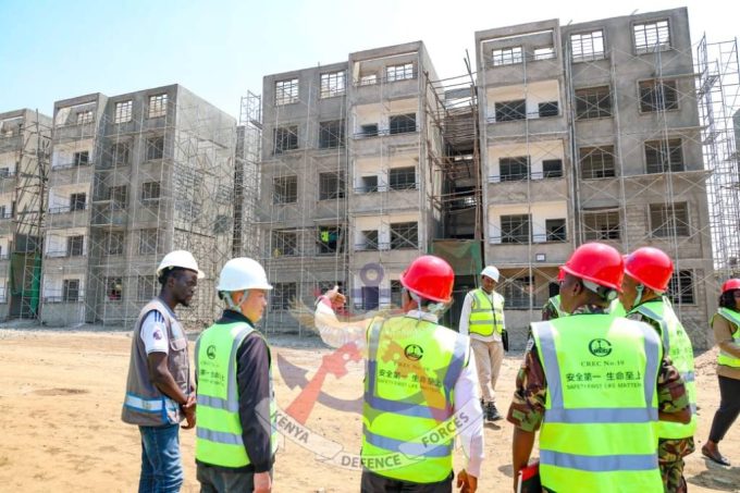 MODERN MILITARY HOUSING PROGRAMME SET TO TRANSFORM THE WELFARE OF KDF PERSONNEL