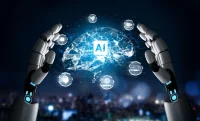 Articicial Intelligence (AI) illustrator.