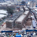 Gikomba Market under construction