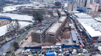 Gikomba Market under construction