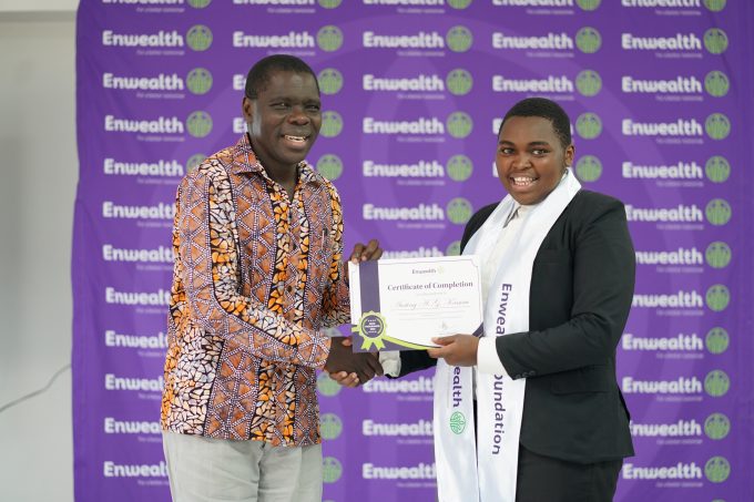 The graduation, held in Nairobi’s Enwealth Business Centre on Saturday, marks the first cycle of a programme the Enwealth Foundation intends to run repeatedly.