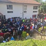 Burundi nationals at the Burundi embassy in Nairobi