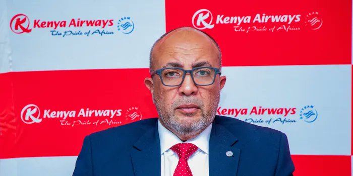 Captain George Kamal resigned as KQ CEO.