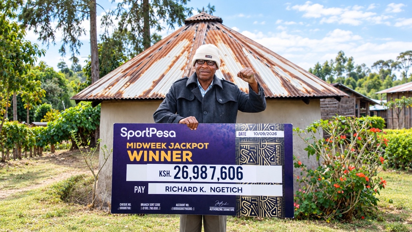 Kericho farmer wins SportPesa jackpot