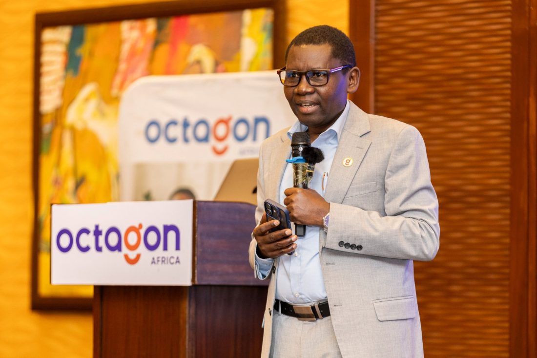 Octagon Africa Group CEO Fred Waswa speaks at a past event.