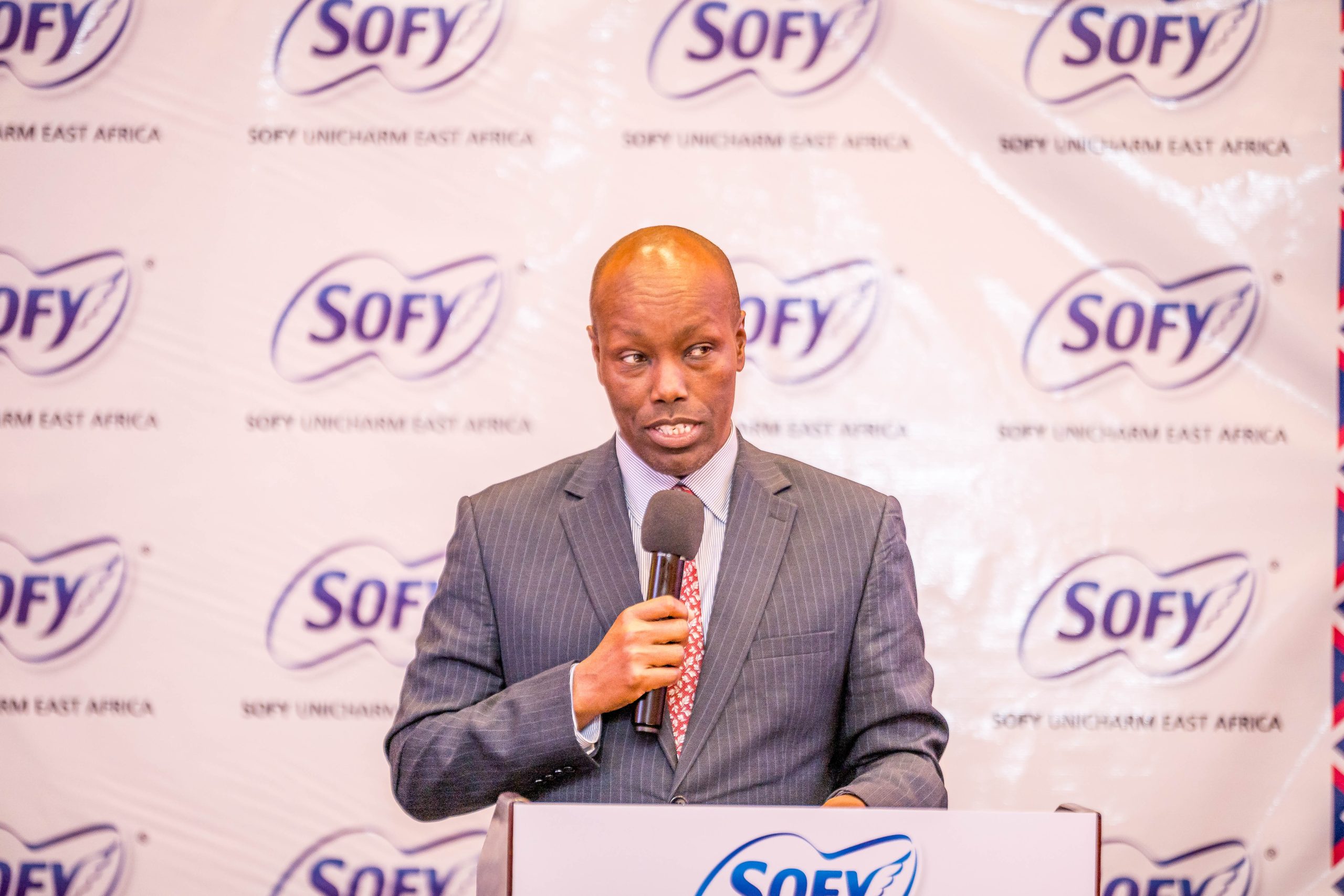 Hon. Lee Kinyanjui, EGH, Cabinet Secretary for Investments, Trade and Industry speaking at the event