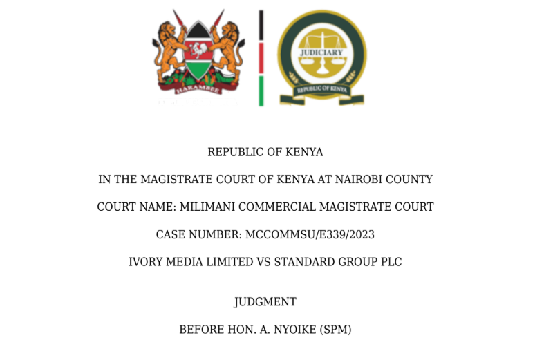 Kenya news media