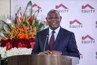 Equity Group Holdings Group Managing Director and CEO Dr James Mwangi.