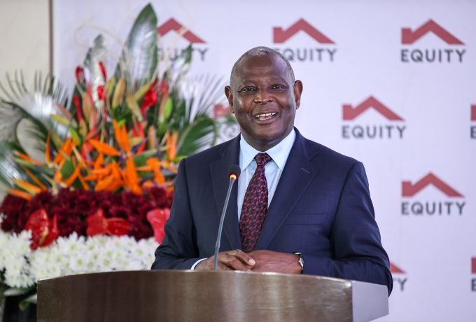 Equity Group Holdings Group Managing Director and CEO Dr James Mwangi.