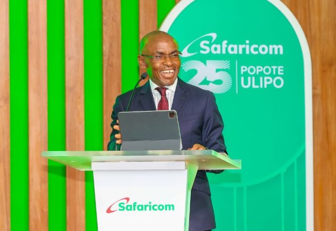 Safaricom CEO Peter Ndegwa.