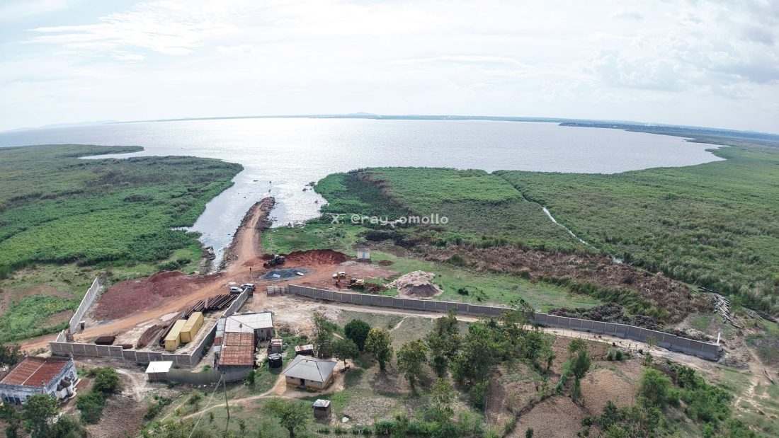 Sio Port Pier in Busia County