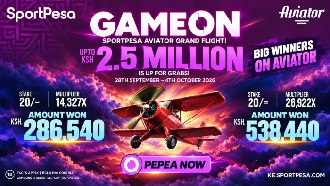 SportPesa Aviator Sept 2026 extra