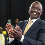 President William Ruto at a past event.